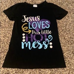 black Jesus t shirt